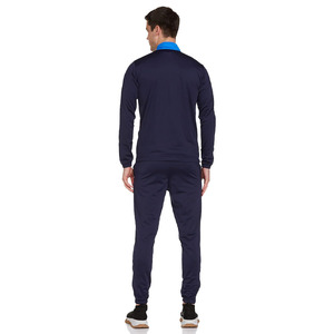 Chándal Deportivo Casual para Hombre en Azul Marino con Bloques de Color, Cierre de Cremallera y Bolsillos Laterales para Otoño - Product Image 3