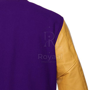 Stand Collar Made In Pakistan Letterman <b>Jacket</b> Wholesale Price Leather Sleeves Letterman Winter <b>Jacket</b> For Sale - Product Image 5