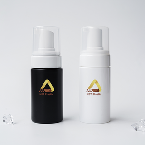 Fournisseur d'emballages de soins de la peau personnalisés de marque privée Flacon à pompe en mousse plastique PET de 100ml pour l'utilisation de shampoing et de lotion pour le lavage des cheveux et du corps - Product Image 3