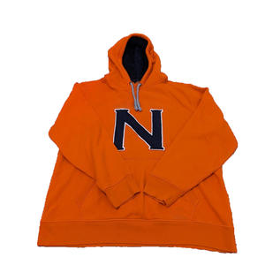 Sudaderas con capucha de talla grande Diseño bordado desgastado de alta calidad Sudaderas mezcladas de algodón básicas de invierno - Product Image 1