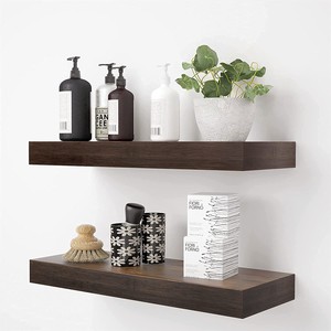 Estantes Flotantes de Bambú FSC al por Mayor |   Estanterías de Madera Ecológicas India - Product Image 1