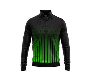 Lightweight Sublimated Quarter Zip Team <b>Jacket</b> <b>Men</b> Women Youth Sportswear Quick Dry Team <b>Pullover</b> - Product Image 3