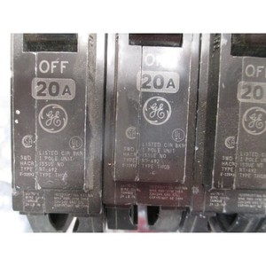 5 Interruptores de Circuito de 1 Polo GENERAL ELECTRIC RT-692 - Equipos y Piezas de Semiconductores de Confianza de Marca Global - Product Image 1