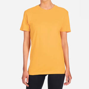 Camiseta de Algodón Peinado Anillado Airlume 65% Poliéster, 35% Algodón, Camisetas de Jersey de Algodón - Product Image 2