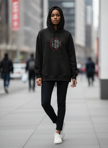 Sudadera con Capucha Extra Grande con Logotipo Personalizado Bordado, Sudadera Unisex de Felpa de Algodón Grueso, Ropa Urbana al por Mayor para Hombre y Mujer - Product Image 5