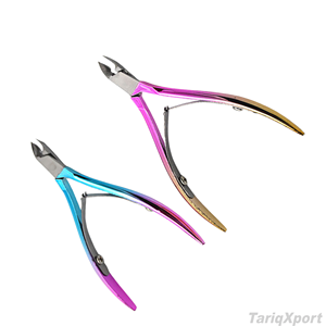 Multicolor Stainless Steel Adult Finger Nail Nipper <b>Dead</b> Skin Cuticle Remover Pedicure Manicure Clipper Tool Wide Jaw Opening - Product Image 6