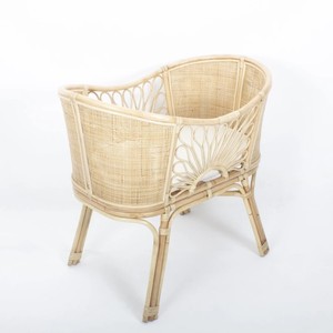 Lit bébé design mignon en rotin à prix abordable, berceau pour nourrisson, lit de bébé - Product Image 1