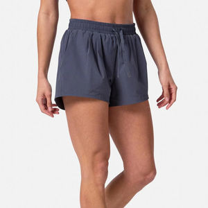 Pantalones Cortos Deportivos de Cintura Alta para Mujer – Ropa Deportiva Transpirable y Elástica - Product Image 1
