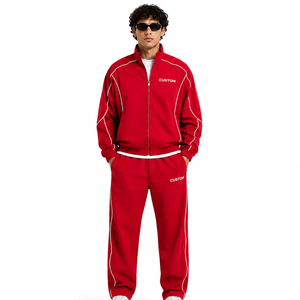 OEM Men's Outdoor Windbreaker <b>Set</b> Stylish Athletic Wear - Product Image 2
