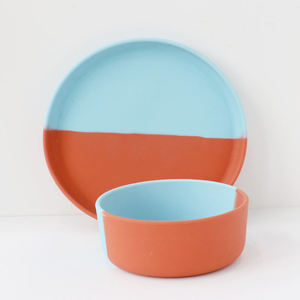 Juego de Platos de Silicona con Forma de Oso, Doble Plato, Antideslizante, Libre de BPA, Fácil de Limpiar, para Niños Pequeños, Hecho en Vietnam - Product Image 6