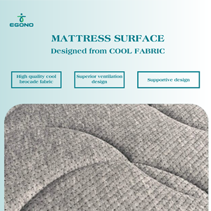 Premium EGONO Pocket <b>Spring</b> <b>Mattress</b> Independent Coil Orthopedic Support <b>Mattress</b> for Luxury Bedroom Use - Product Image 5