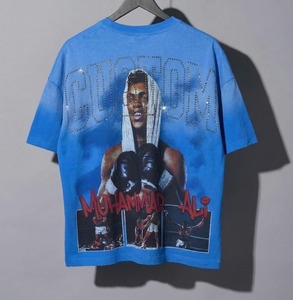 Men's Casual Acid Wash Vintage T-Shirts High Street Cotton <b>Drop</b> Shoulder with Custom O-neck Print Short Sleeves - Product Image 3