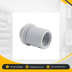 Connecteur de conduit ondulé en PP gris OnElecs 3/4 po, raccord de tuyau électrique flexible - Product Image 2