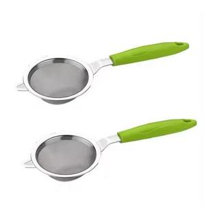 Colador de té de acero inoxidable de alta resistencia para servicio de bebidas en cafeterías, restaurantes y hoteles comerciales - Product Image 1