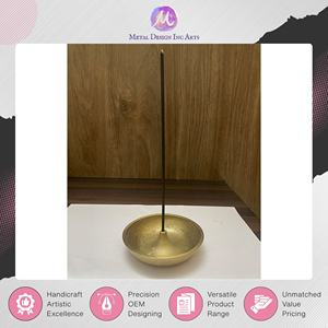 Offre incroyable sur un porte-encens japonais en laiton massif, de qualité authentique, fait main, au design élégant, à un prix de marché excellent - Product Image 5
