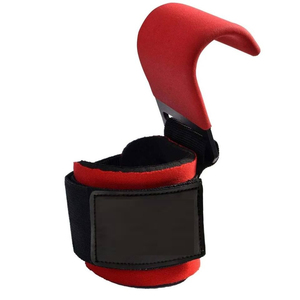 Guantes de seguridad para fitness con agarres de gancho y correas de muñeca para gimnasio, dominadas, levantamiento de pesas, powerlifting y protección de palmas - Product Image 2