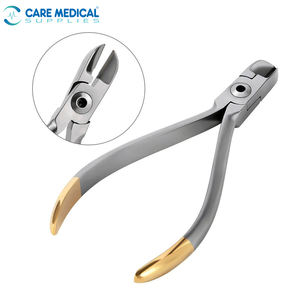 Kit d'instruments de diagnostic manuel en acier inoxydable de haute qualité pour orthodontie, avec speculums auriculaires, crochets sertissables TC et pince de fixation métallique CE - Product Image 4