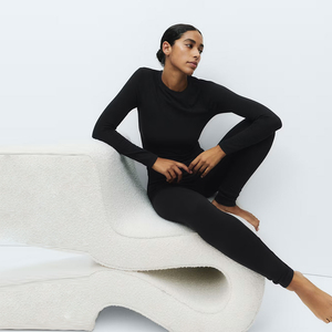 Full Length Thermal Fleece Leggings Activewear Skin Fit High Rise Running Jogging Activewear Thermal Leggings With OEM Service - Product Image 4