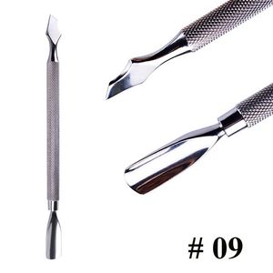High Demanded Customized Cuticle Pusher <b>Nail</b> Polish Removal Stainless Steel Beauty <b>Nail</b> Cleaning Tools Sharp Tip Cuticle Pusher - Product Image 1