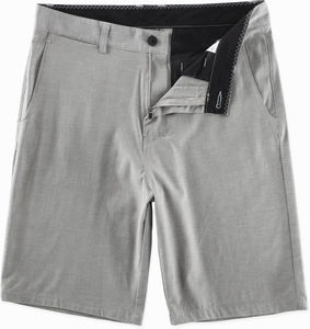 Shorts cargo décontractés pour hommes en toile de polyester, personnalisables avec logo, couleur unie, séchage rapide, respirants, anti-humidité, pour l'entraînement - Product Image 1