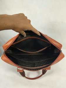 Premium Pu Leatherite <b>Laptop</b> <b>Bag</b> – Large Shoulder Crossbody <b>Bag</b> for <b>Laptop</b> Business Office Travel and Daily use - Product Image 2