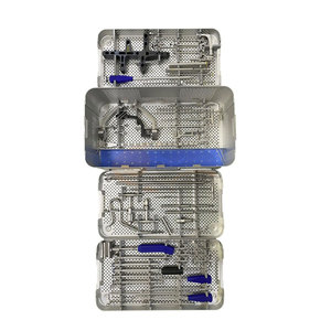 Kit d'instruments de chirurgie orthopédique pour procédures de clouage tibial exérété, système d'implants orthopédiques professionnels pour traumatismes, réparation pelvienne - Product Image 4