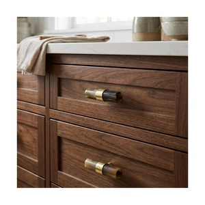 T-Bar Horn+Metal Modern Furniture Handle and Knob with Durable Eco-Friendly Design for Cabinets Drawers Home Office Use - Product Image 2