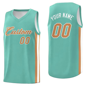 Camiseta de Baloncesto Personalizada de Alta Calidad con Logotipo Bordado, Último Diseño, Impresión Sublimada, Venta al Por Mayor - Product Image 2