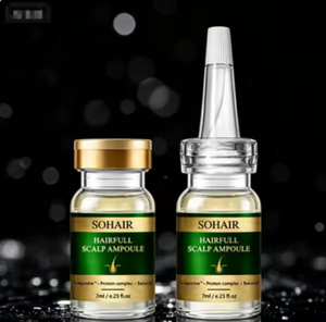 Ampoule capillaire en gros HairFull : Sérum anti-chute pour la nutrition quotidienne du cuir chevelu, booster de racines, effet rafraîchissant, qualité export - Product Image 1