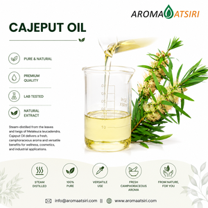 Aceite de Cajeput de Primera Calidad de Indonesia (Melaleuca cajuputi) - 100% Puro, Destilado al Vapor, Aroma Fresco - Product Image 6