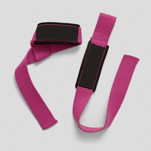 Correas de Levantamiento Ajustables de Algodón y Neopreno para Gimnasio y Levantamiento de Pesas - Cierre con Logotipo Personalizado, Prevención de Lesiones - Product Image 3