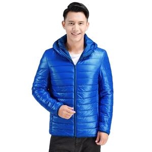 Veste matelassée à capuche pour hommes en gros | Nouvelle mode manteau léger en duvet vêtements d'extérieur d'hiver à fermeture éclair - Product Image 1