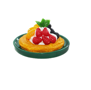 1/6 1/12 casa de muñecas simulación miniatura Mini crema postres fruta <span class=keywords><strong>tartas</strong></span> adornos modelo Decoración - Product Image 3