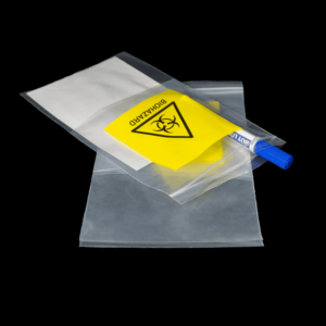 Refermable personnalisé impression kangourou Ziplock sac hôpital médecine laboratoire Transport Biohazard spécimen sacs en gros usine - Product Image 2