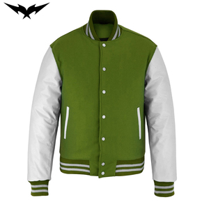 Veste universitaire, vêtements de baseball, fabrication de vestes à boutons pour hommes, vestes d'hiver personnalisées, broderie de logo - Product Image 4