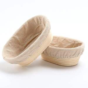 Custom Banneton <b>Bread</b> Proofing <b>Basket</b> Handmade Rattan Sourdough <b>Bread</b> <b>Basket</b> Wholesale Supplier Vietnam - Product Image 4