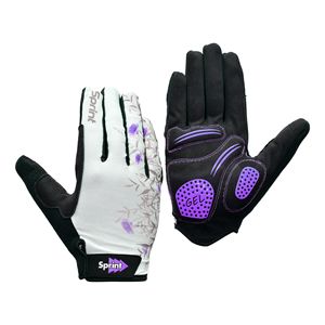 Guantes de Ciclismo Negros con Dedos Completos, Transpirables, Antideslizantes, con Gel en la Palma, para Ciclismo y Deportes al Aire Libre - Product Image 3