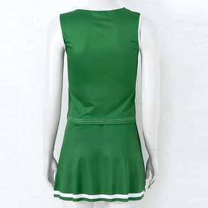 Nouvel uniforme de cheerleading personnalisé pour femmes, en polyester/coton imprimé, confortable, de qualité supérieure, pour faibles quantités minimales de commande - Product Image 5