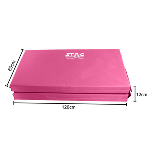 Colchoneta Plegable para Gimnasia Stag Iconic |   8 pies x 2 pies 25 mm |   Espuma EPE de Alta Densidad |   Tapete de Gimnasio Antideslizante e Impermeable |   Plegable - Product Image 3