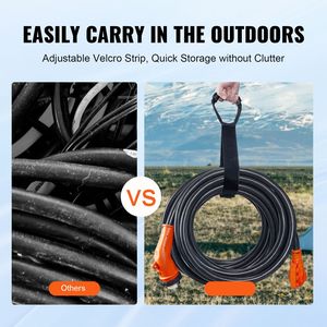 Cavo di Alimentazione per Camper da 9 Metri, 50 Ampere, Resistente, STW 6/3 + 8/1, con Indicatore LED, Spina Maschio NEMA 14-50P e Spina Femmina NEMA SS2-50R - Product Image 3