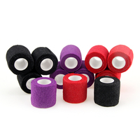 Bandage de couverture de poignée de tatouage Bandage de sport adhésif respirant Bandage élastique pour la cheville du poignet