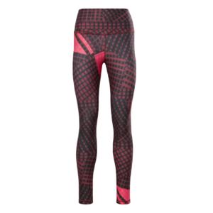 กางเกงเลกกิ้งกีฬาพิมพ์ลายเอวสูงสำหรับผู้หญิงกางเกงออกกำลังกายแบบเต็มตัว - Product Image 1