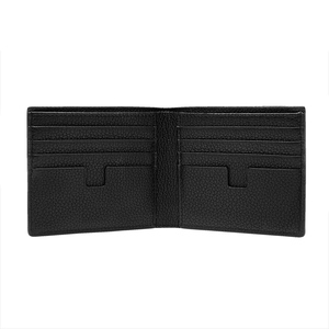 leather <b>wallet</b> men RFID blocking slim bifold genuine leather card <b>holder</b> 8-12 slots coin pocket minimalist luxury gift for men - Product Image 6