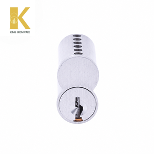 Mejor Cerradura sin Llave SFIC de 6 Pines de Latón Cromado Satinado de Reemplazo Rápido para Seguridad de Puertas Comerciales - Product Image 6