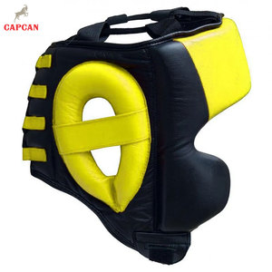 Protector de Cabeza de Boxeo de Cuero de Grado Profesional, Transpirable y Ligero para la Práctica Diaria de Atletas - Product Image 4