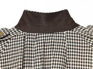 Abrigo de piloto a cuadros de la nueva serie de moda primavera 2026 para mujer, estilo vintage, manga larga, prenda exterior femenina, sobrecamisa elegante - Product Image 6