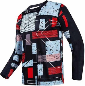 เสื้อเจอร์ซีย์ BMX คุณภาพสูงแบบสั่งทำพิเศษ ผ้าโพลีเอสเตอร์ สำหรับกีฬามอเตอร์ครอส แข่งรถ แขนยาว แห้งเร็ว ระบายอากาศได้ดี - Product Image 2