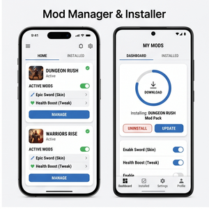 Aplicación de modificaciones de juegos RoyalCraft: descarga modificaciones, diseños, complementos, herramientas de juego y mejoras personalizadas para IOS/Android/Linux/Mac - Product Image 2