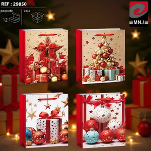 Sacchetto Regalo 18*23*10 per Forniture Natalizie - BOLSA REGALO - Product Image 3
