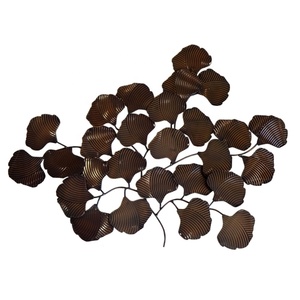 Unique Contemporary Metal <b>Leaf</b> <b>Wall</b> Art Tree Sculpture Lightweight <b>Wall</b> Hanging <b>Decor</b> - Product Image 1